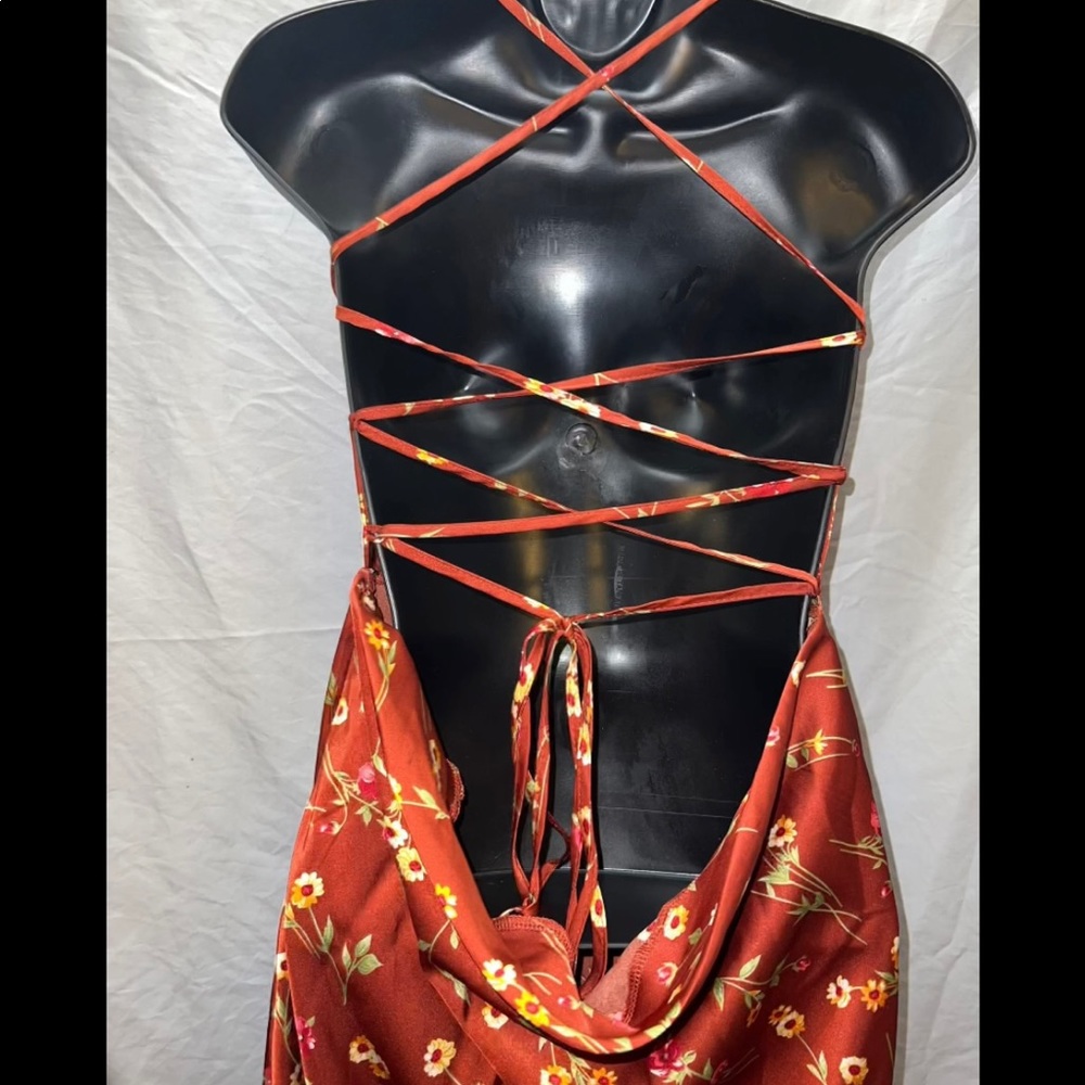 Eye catching, sexy flower dress